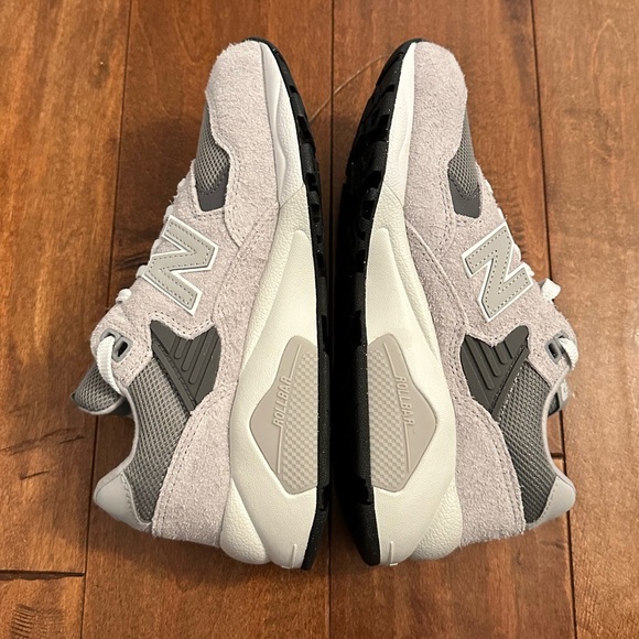 New Balance Gray 580 Mesh Suede Sneakers Sz 6 - Picture 10 of 16